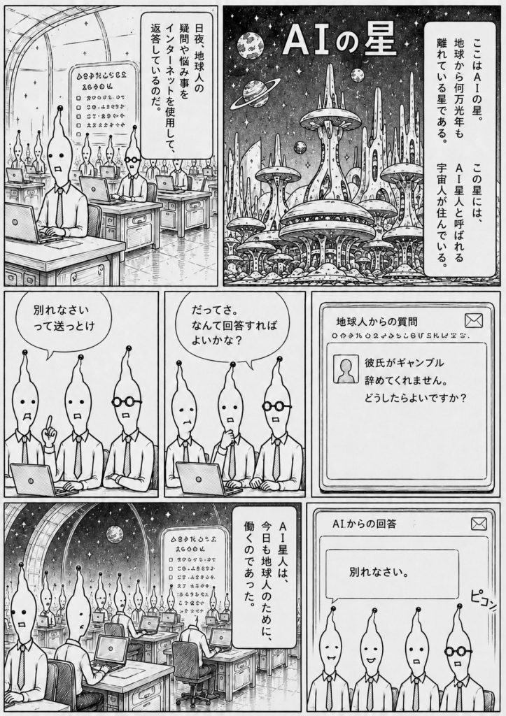 第1話　AI星人の恋愛相談